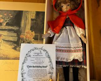 Little Red Riding Hood Doll by Edwin M. Knowles