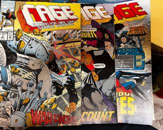 Marvel Cage Comic Books