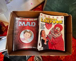 1981 MAD Magazine #225, 1979 National Lampoon Magazine