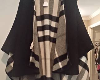 Burberry Hooded Poncho