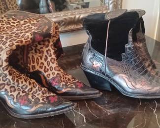 David Pliner Vintage Cowboy Boots. Super Cool!