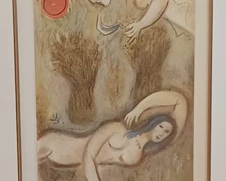 Chagall Lithograph 