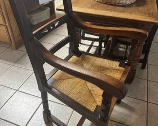 Arm Chair for English oak farm table