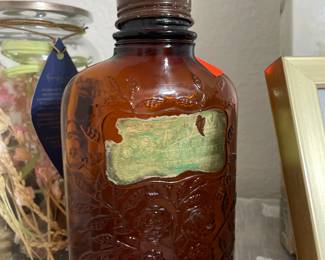 Antique Four Roses whiskey Bottle