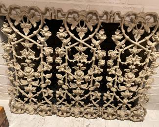 Iron Fireplace Grate