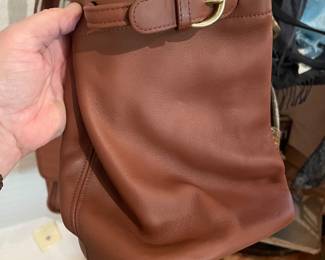 coach vintage bucket backpack purse 