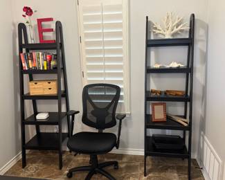 Ladder Style Bookcase 20 1/2 wide 18 deep 72 tall