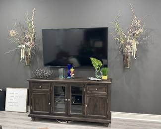Media Console 68 long 18 deep 35 tall 