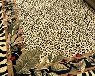 10x7 Animal Print Rug