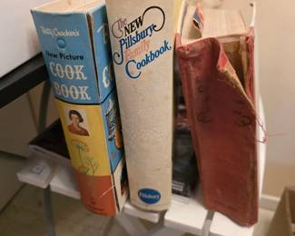 Vintage cookbooks