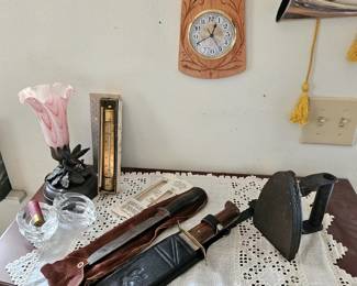 Vintage iron and some knives