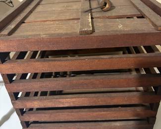 Antique Humpty Dumpty Egg Crate