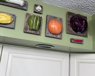 Carol Cline Ceramic Fruit & Vegetables Collection