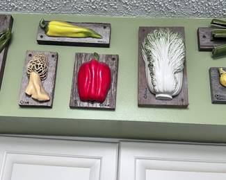 Carol Cline Ceramic Fruit & Vegetables Collection