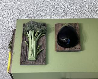Carol Cline Ceramic Fruit & Vegetables Collection