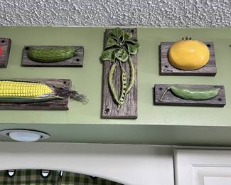 Carol Cline Ceramic Fruit & Vegetables Collection