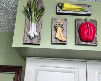 Carol Cline Ceramic Fruit & Vegetables Collection