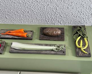 Carol Cline Ceramic Fruit & Vegetables Collection