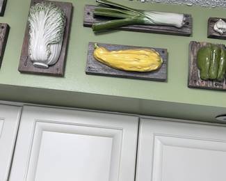 Carol Cline Ceramic Fruit & Vegetables Collection