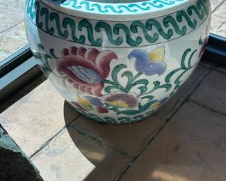 Fish bowl vase