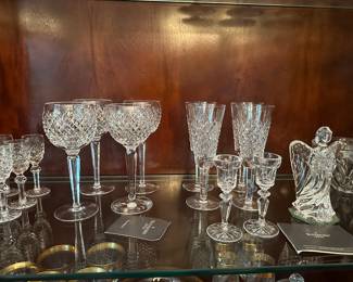 Waterford crystal stemware