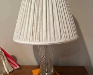 Crystal table lamp