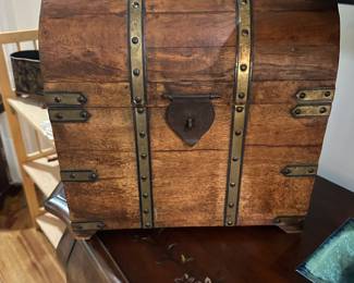 antique wine box