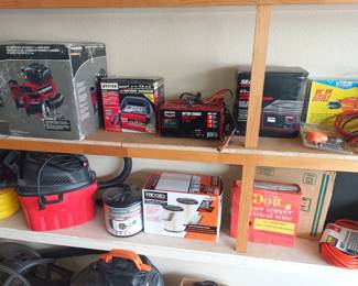 Suckers, blowers and chargers