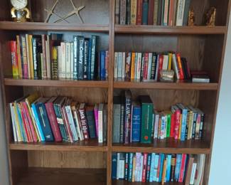 Books, bookshelves, book holders and decor