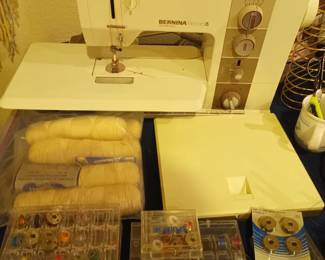 Bernina sewing machine with accessories
