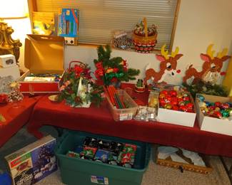 Ornaments and candles