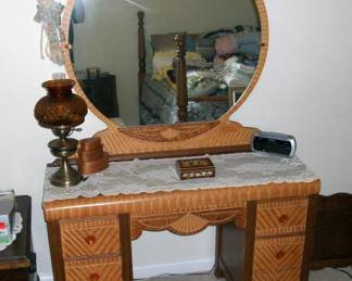 Art Deco Waterfall Pattern Dresser