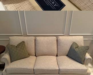 LIKE NEW Century Sofa with 2 accent pillows