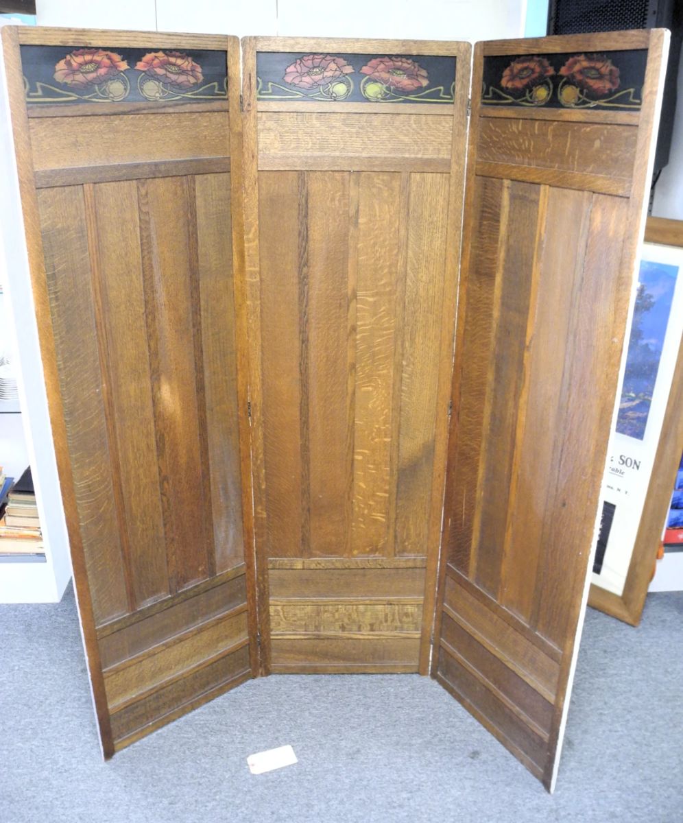 Mission Oak Room Divider