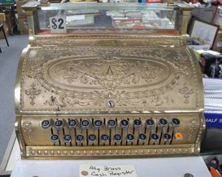 National Cash Register - Brass