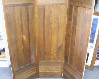 Mission Oak Room Divider
