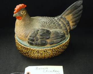 Staffordshire Hen on Nest
