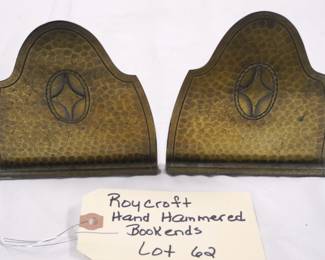 Roycroft Bookends