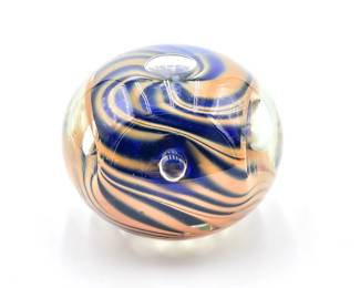 Handmade Art Glass Paperweight