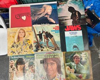 Lot of 18 Vintage 60s & 70s Rock, Pop & Folk LPs