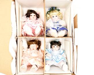 Marie Osmond 1999 Fine Porcelain "Tiny Tots" Collector Dolls