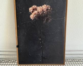 Framed Floral Wall Art Print by Ausril