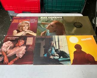 Lot of 6 Vintage Pop LPs featuring Carole King's "Tapestry"