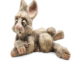 D & D Studios “Frumps” Resin Rabbit Figurine – Rudy 2