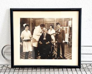 Framed Vintage Photo Print – Leave ’Em Laughing (1928)