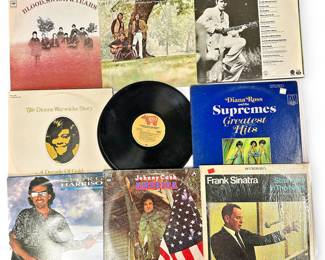 Lot of 18 LPs ft. Jefferson Airplane & Frank Sinatra