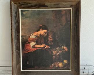Framed Print – Bartolomé Esteban Murillo, The Little Fruit Seller