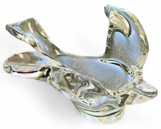 Princess House Lead Crystal Dove Candy Dish
