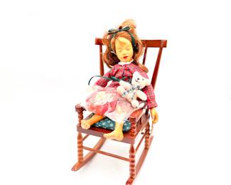Waiting for Santa by Patricia Ryan Brooks (Hamilton Collection, 1992)