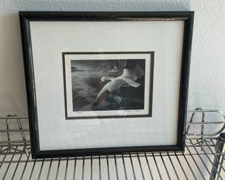 Alderson Magee Signed & Numbered Print – Flying Geese (1982)
